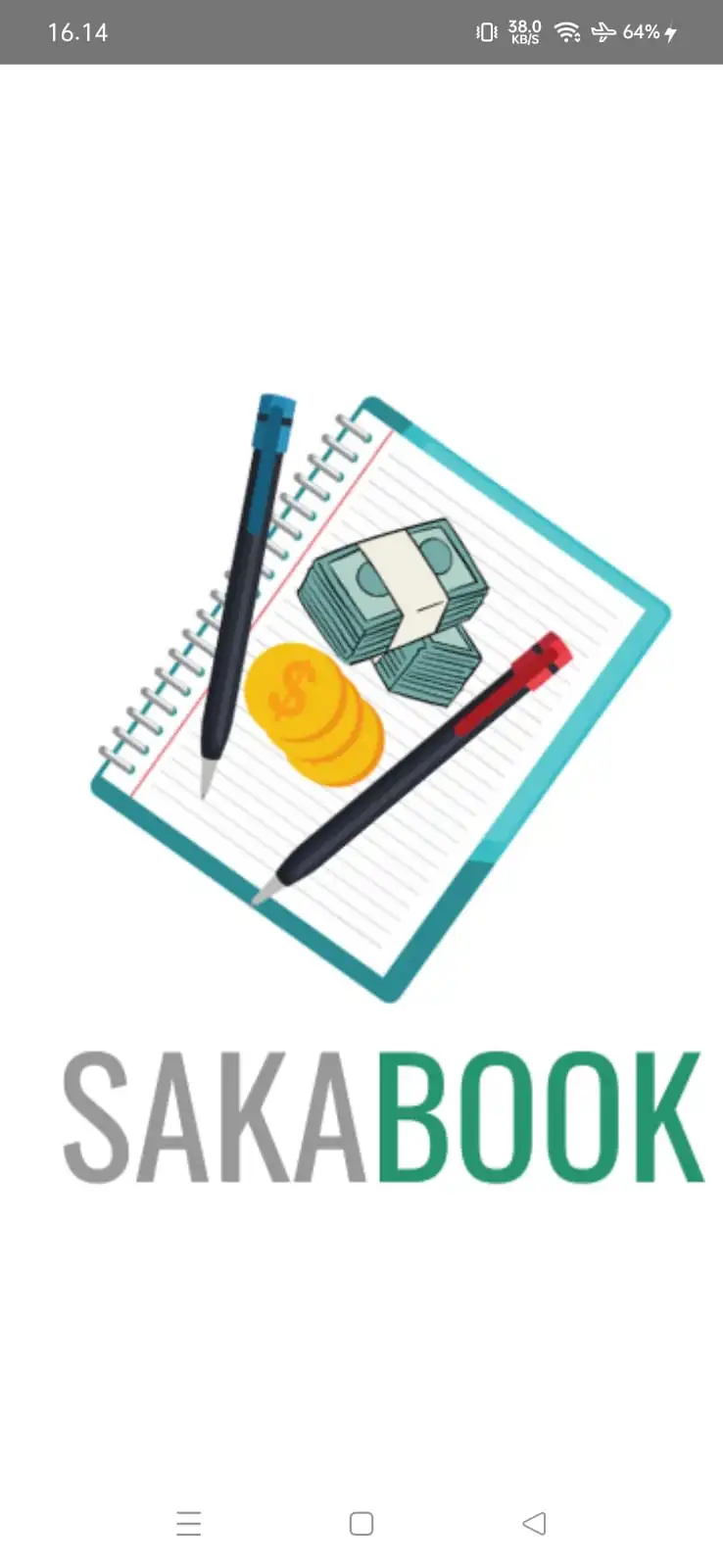 Screenshot of SakaBook